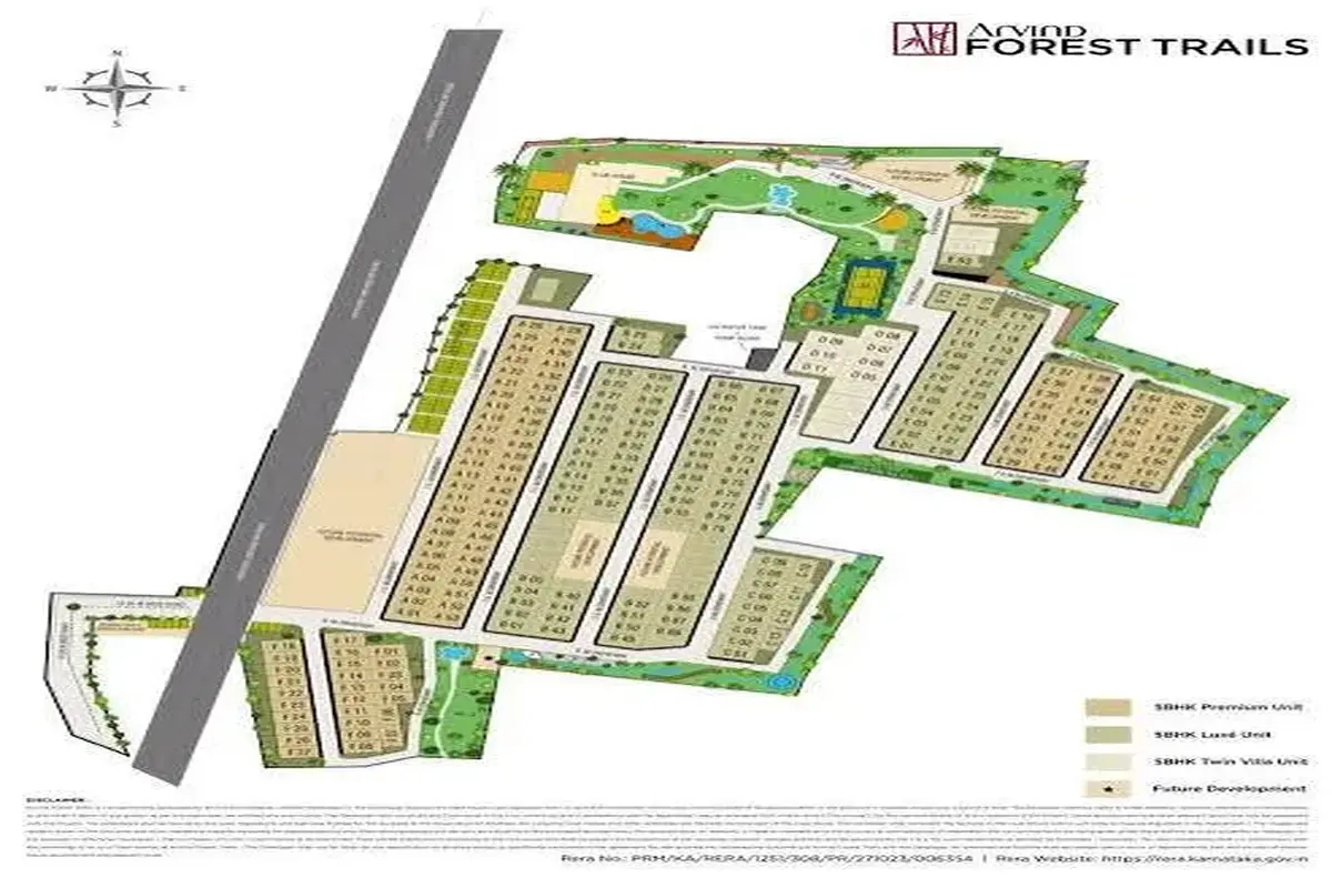 Arvind Forest Trails master plan