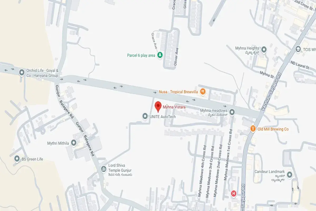 Myhna Meadows Location Map