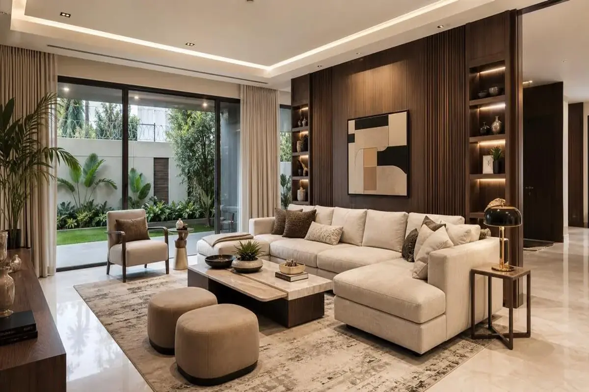 Nvt whispering hues villas in bangalore interior landscaped-villa-garden