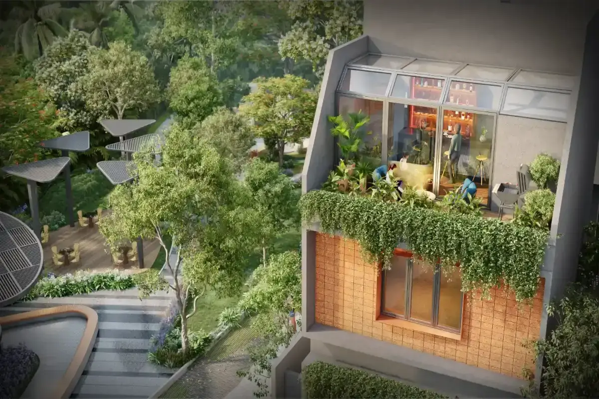 Bandu Eco Crest landscaped villa community