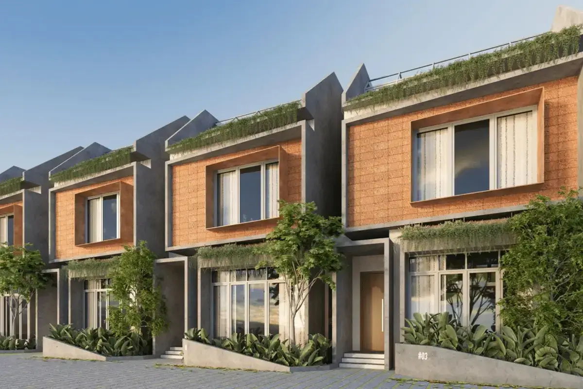 Bandu Eco Crest modern villa architecture