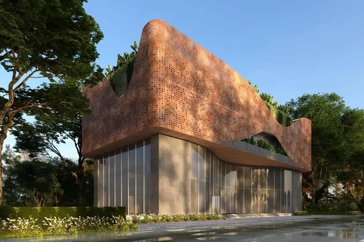 Bandu Eco Crest villa facade
