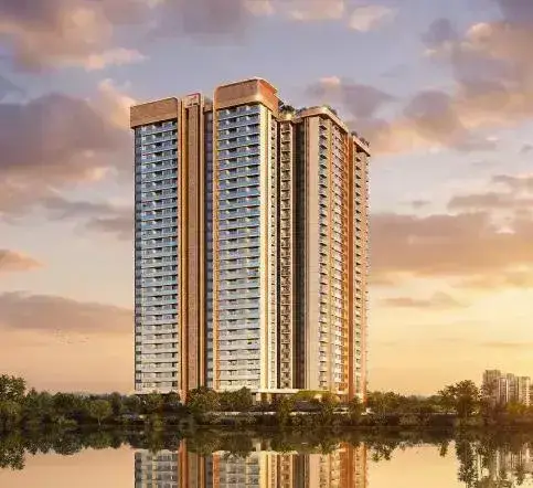 NVT Sky Villas balcony with scenic lake-facing views